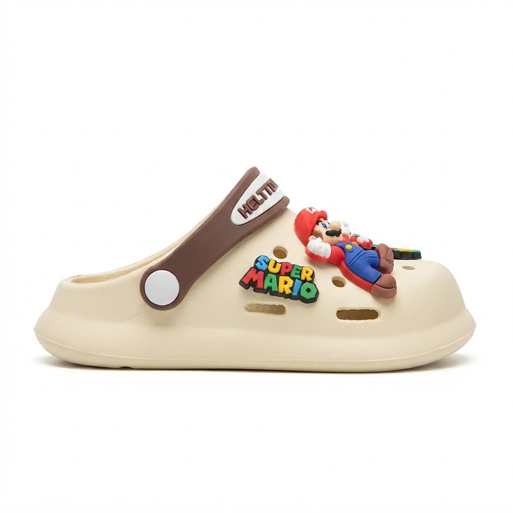 Kids Cartoon Clogs – Lightweight Non-Slip Slip-On Boys & Girls