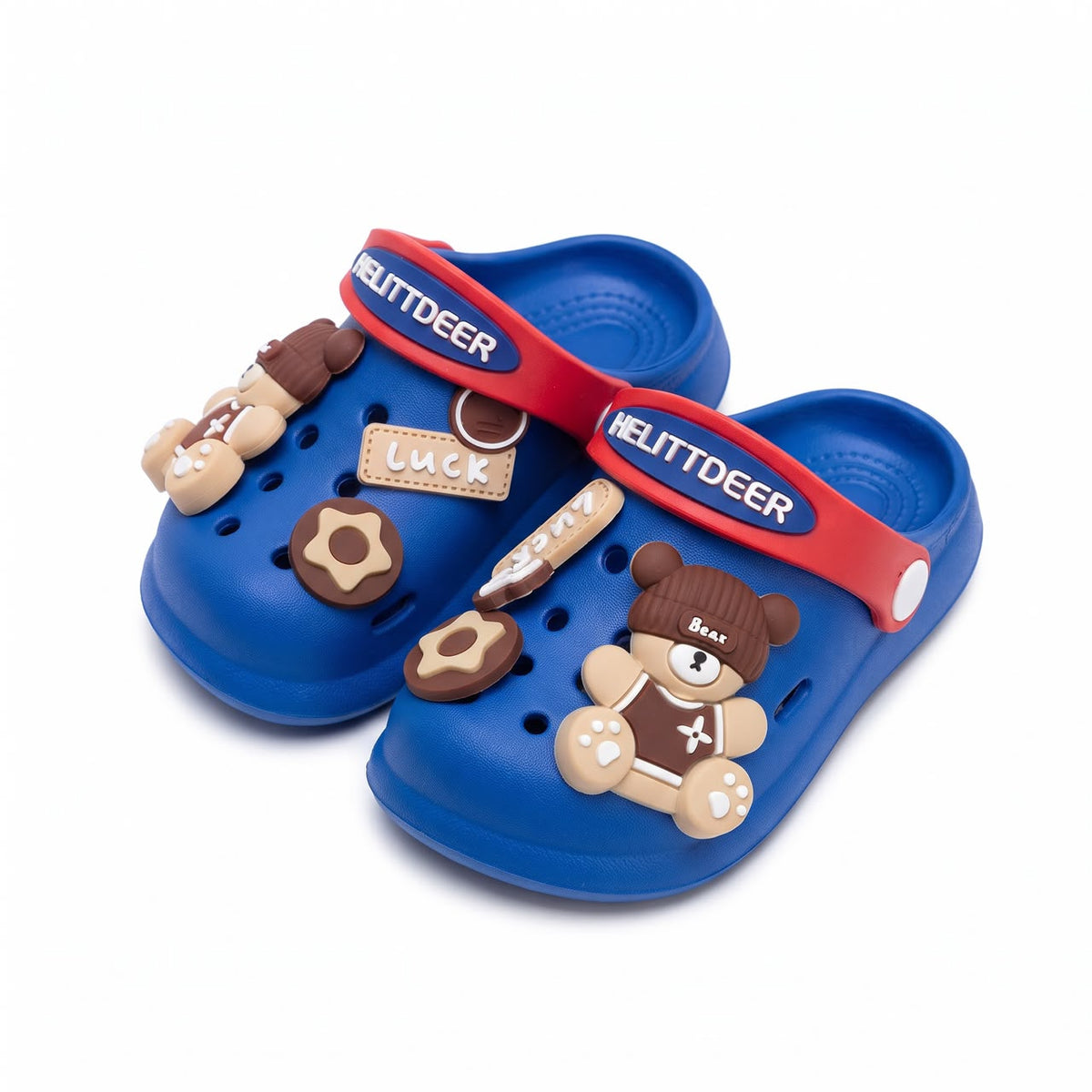Kids Cartoon Clogs – Lightweight Non-Slip Slip-On Boys & Girls